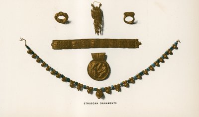 Ornamentos etruscos de European School
