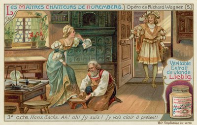 Eva y Walther se reúnen en el taller de Hans Sachs de European School