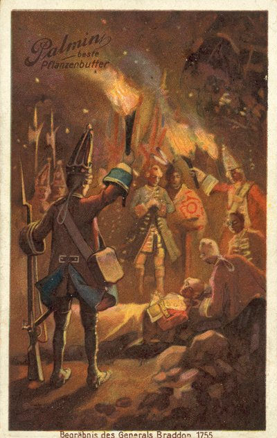 Momentos célebres de la historia de Estados Unidos (litografía en color) de European School