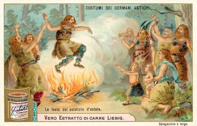 Festival del solsticio de verano, antigua Alemania de European School