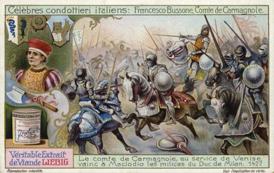 Francesco Bussone, Conde de Carmagnola de European School