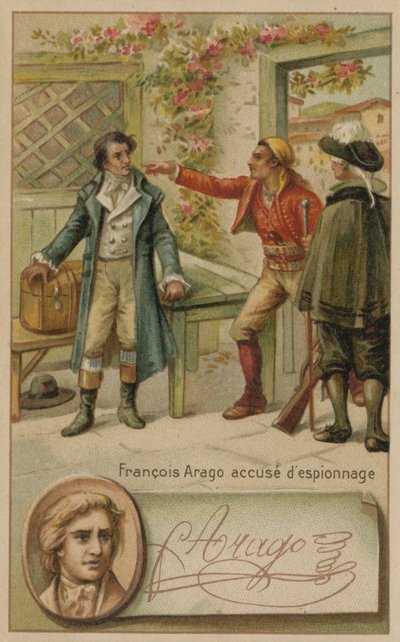 Científico francés François Arago acusado de espionaje por los españoles, Mallorca, 1808 de European School