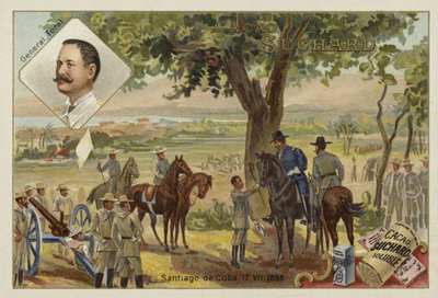General Toral y la rendición de los españoles tras el Sitio de Santiago de Cuba, Guerra Hispanoamericana, 17 de julio de 1898 de European School
