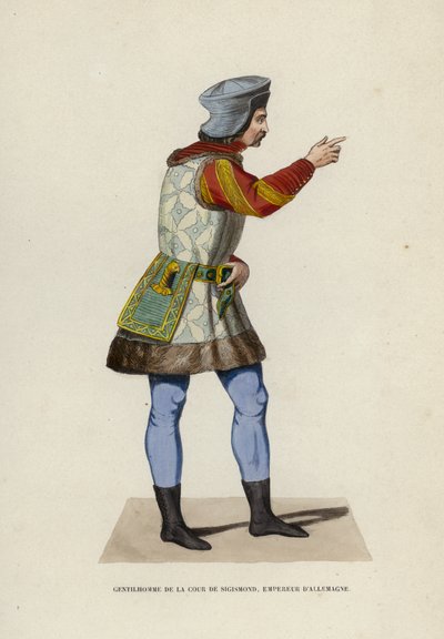 Gentilhombre de la corte de Segismundo, emperador de Alemania de European School