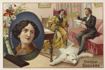 George Sand, novelista francesa de European School