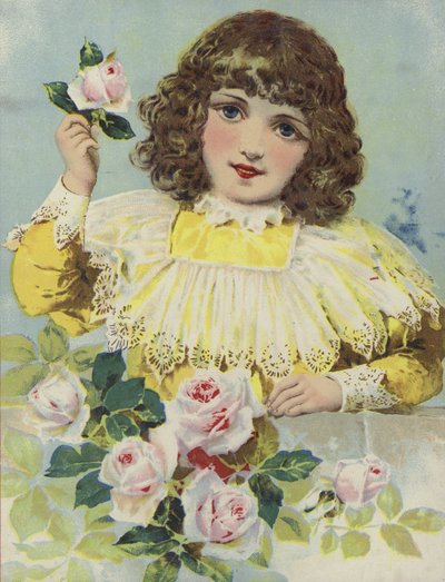 Niña con rosas de European School