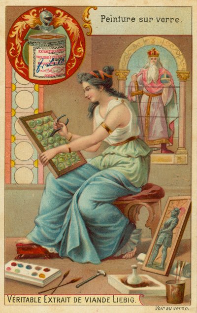 Pintura sobre Vidrio de European School