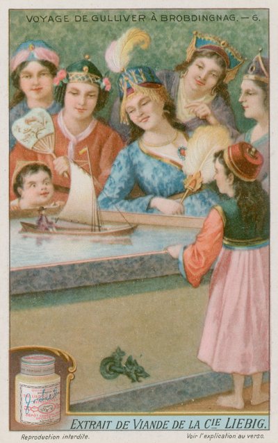 Gulliver en un barco de juguete de European School