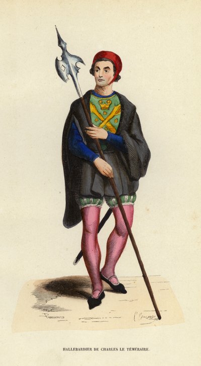 Alabardero de Carlos el Temerario de European School