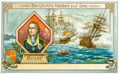 Horatio Nelson, almirante británico, y la Batalla del Nilo de European School