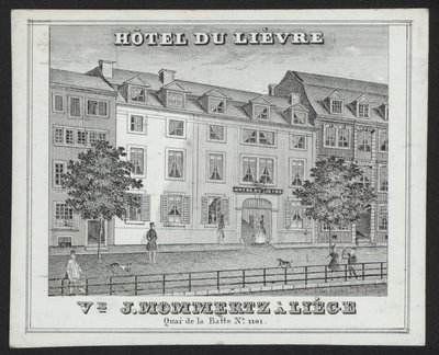 Hotel Du Lievre, J Mommertz, Lieja de European School