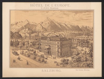 Tarjeta Comercial de Hotel de European School
