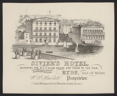 Tarjeta comercial de hotel de European School