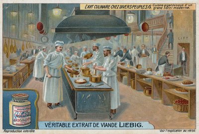 Gran cocina de un gran hotel moderno de European School