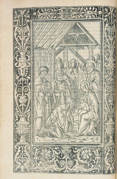 Ilustración del Decachordum Christianum de Marcus Vigerius (1446-1516), Fano de European School
