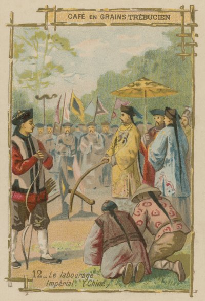 Ceremonia imperial de arado, China de European School
