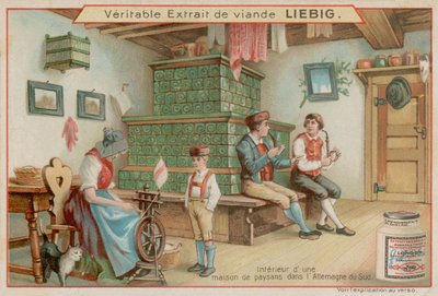 Dentro de una Casa Campesina en el Sur de Alemania de European School