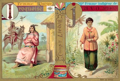 Mujeres iroquesas y javanesas de European School