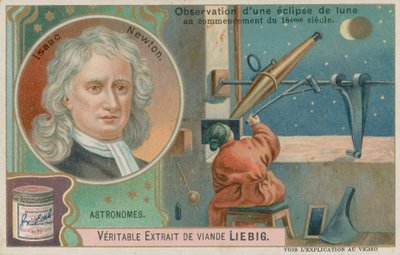 Isaac Newton y un eclipse lunar de European School