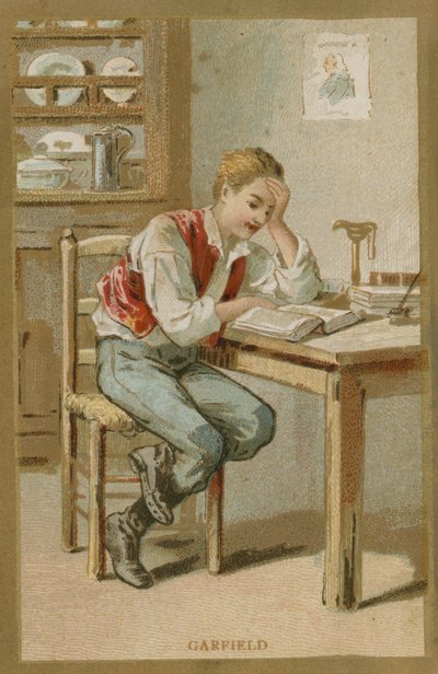 James Garfield, 20º Presidente de los Estados Unidos, de niño de European School