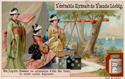 Mujeres japonesas al pie de Suji-San de European School