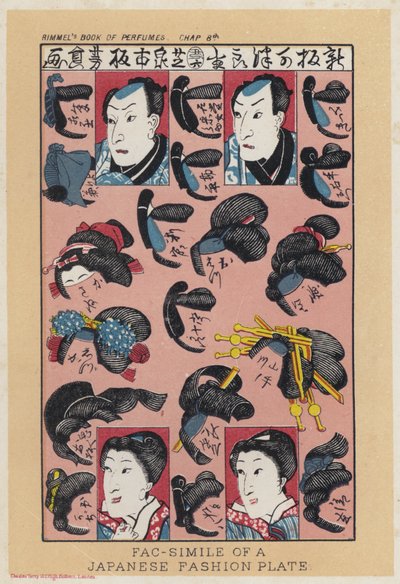Placa de moda japonesa de European School