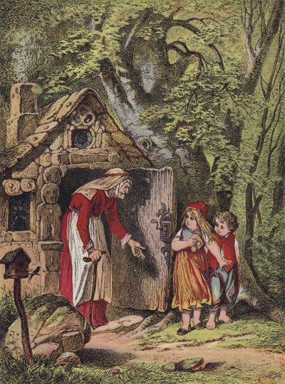 Jean Et Marguerite (litografía en color) de European School