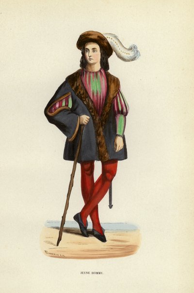 Joven hombre de European School