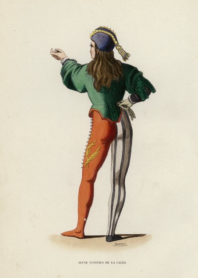 Joven Veneciano de la Calza de European School