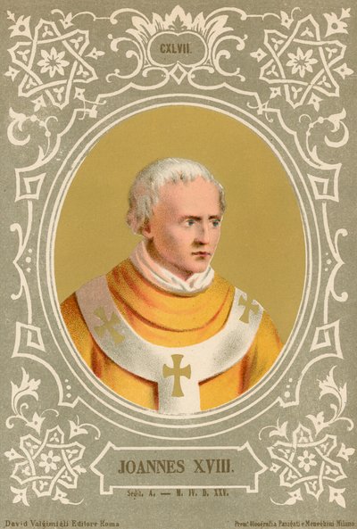Joannes XVIII de European School