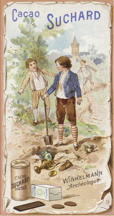 Johann Joachim Winckelmann, arqueólogo e historiador alemán, de niño de European School