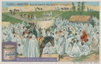 Día de Mercado Kabyle en Argelia de European School