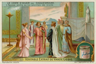 Rey Leontes, Reina Hermione y Rey Polyxenes de European School