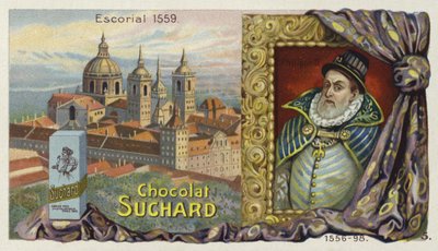 Rey Felipe II de España y El Escorial de European School