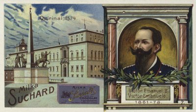 Rey Víctor Manuel II de Italia y el Palacio del Quirinal, Roma de European School