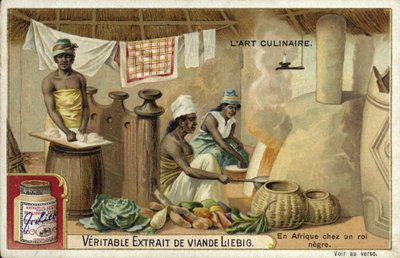 Cocina de un rey africano de European School