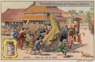 Danza del león coreano en Japón de European School