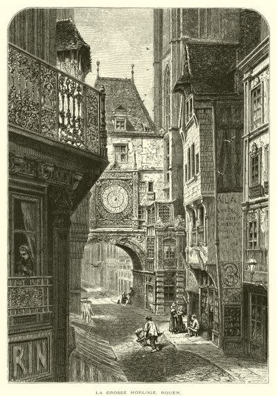 La Grosse Horloge, Rouen de European School