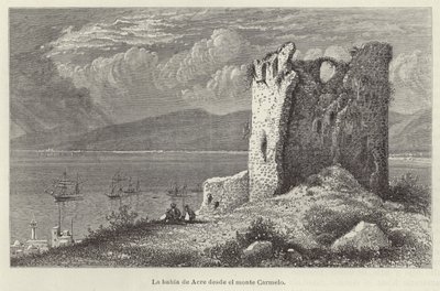 La bahía de Acre desde el monte Carmelo de European School