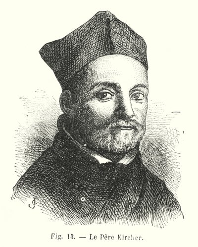 El Padre Kircher (grabado) de European School
