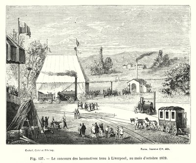El concurso de locomotoras celebrado en Liverpool, en octubre de 1829 de European School