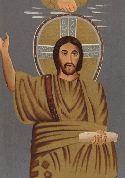 Imagen de Jesucristo: De la capilla de San Prasede (cromolito) de European School