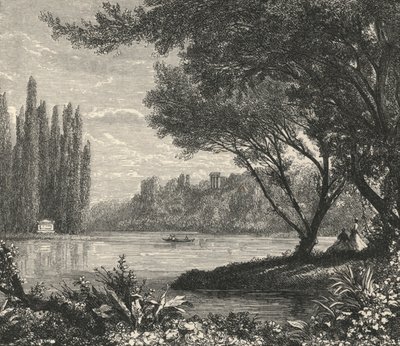 La isla de los álamos en Ermenonville de European School