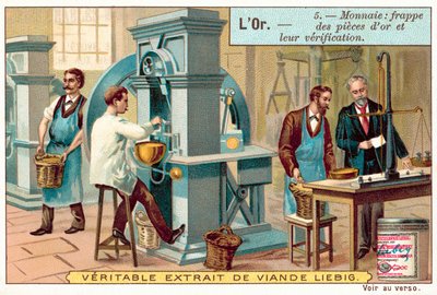 Fabricación y verificación de monedas de oro de European School