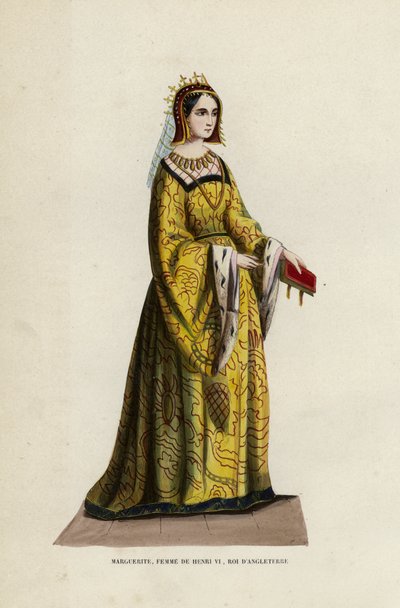 Margarita, esposa de Enrique VI, rey de Inglaterra de European School
