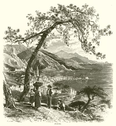 Mentone (grabado) de European School