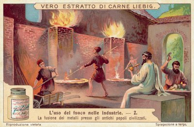 Trabajos en metal en civilizaciones antiguas de European School