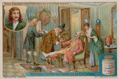 Molière en El enfermo imaginario de European School