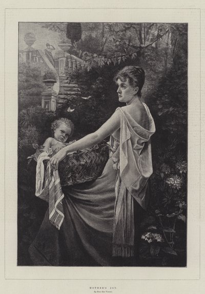 Alegría de madre (grabado) de European School