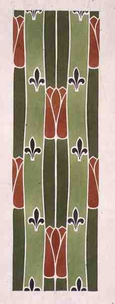 Diseño de bandera neogótica de European School